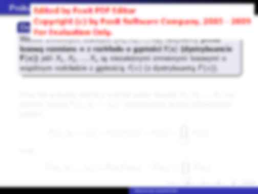 Estymacja parametrów - notatki z wykładu 2 - strona 2