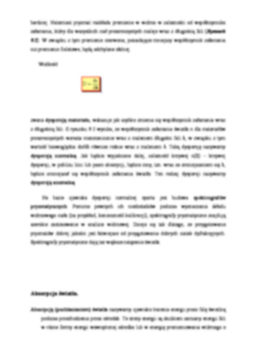 Dyspersja swiatła - strona 3