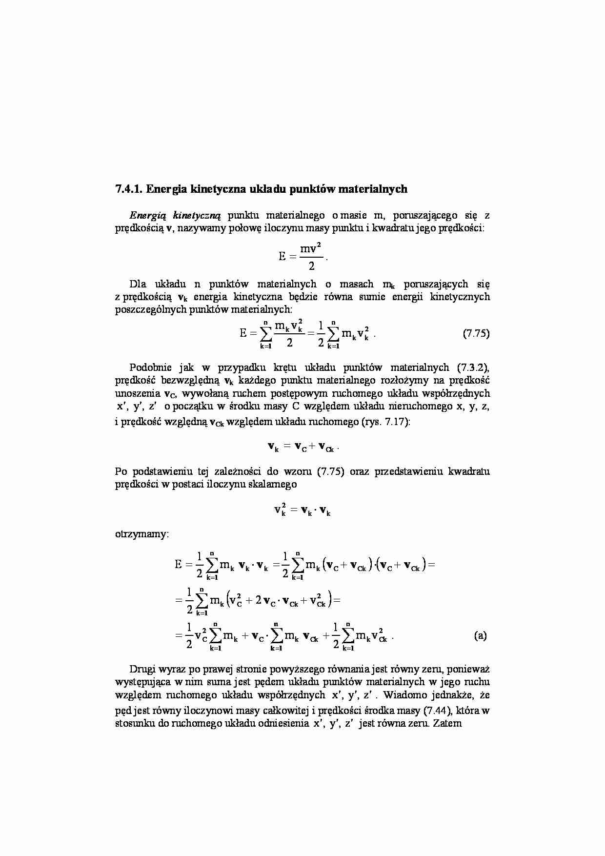 Energia kinetyczna - strona 1