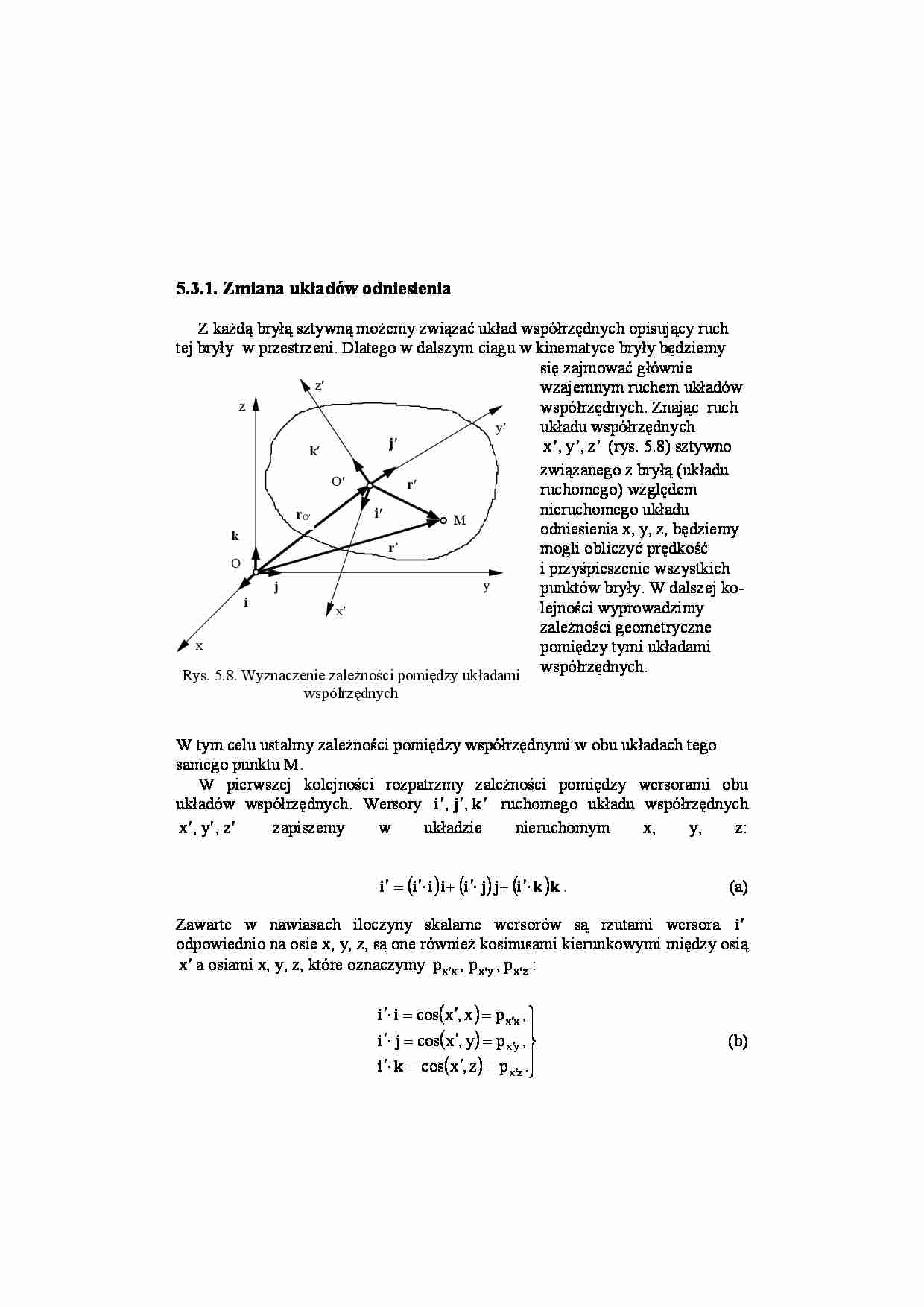 Kinematyka - bryly - strona 1