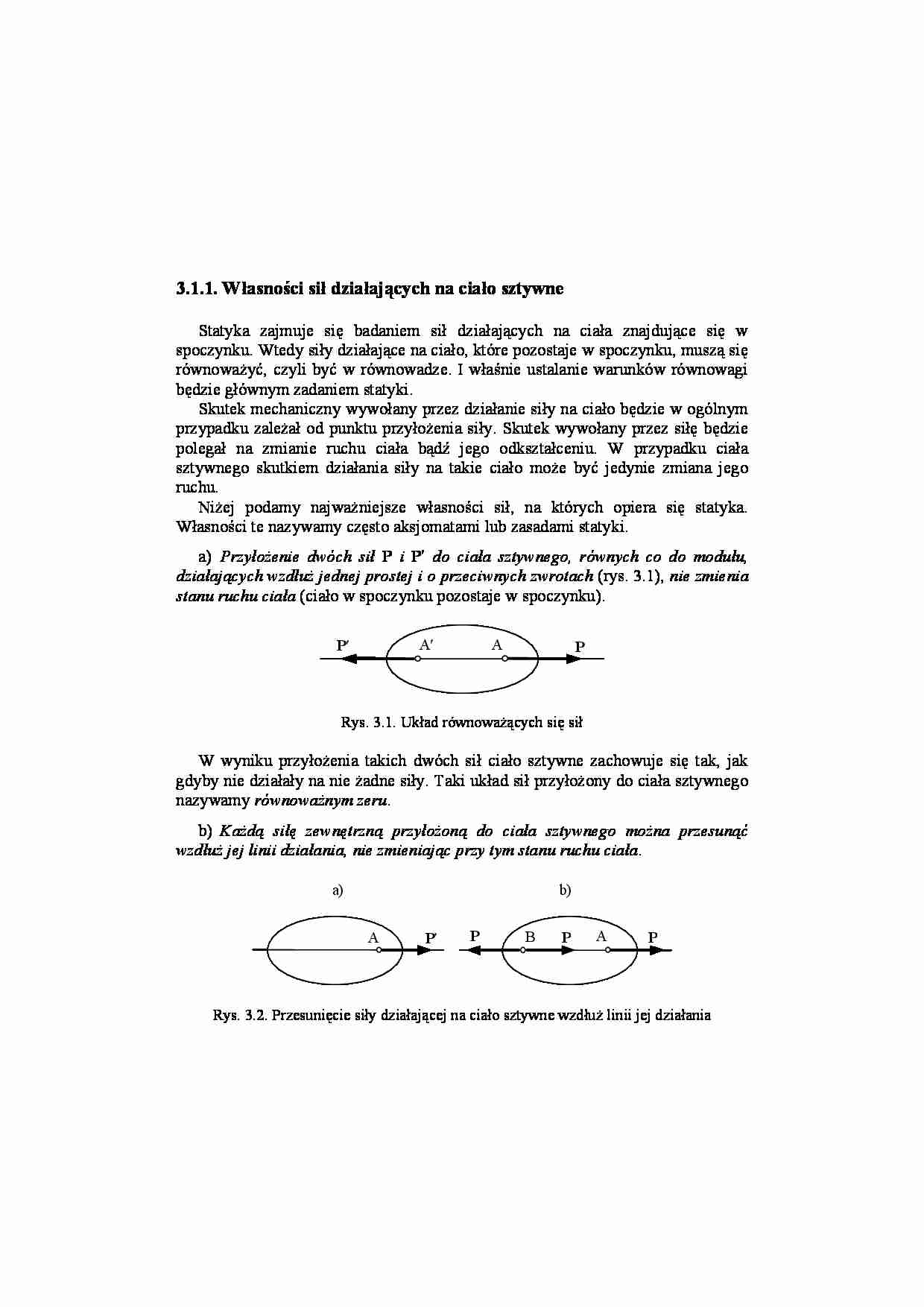 Ogólne zasady statyki - strona 1