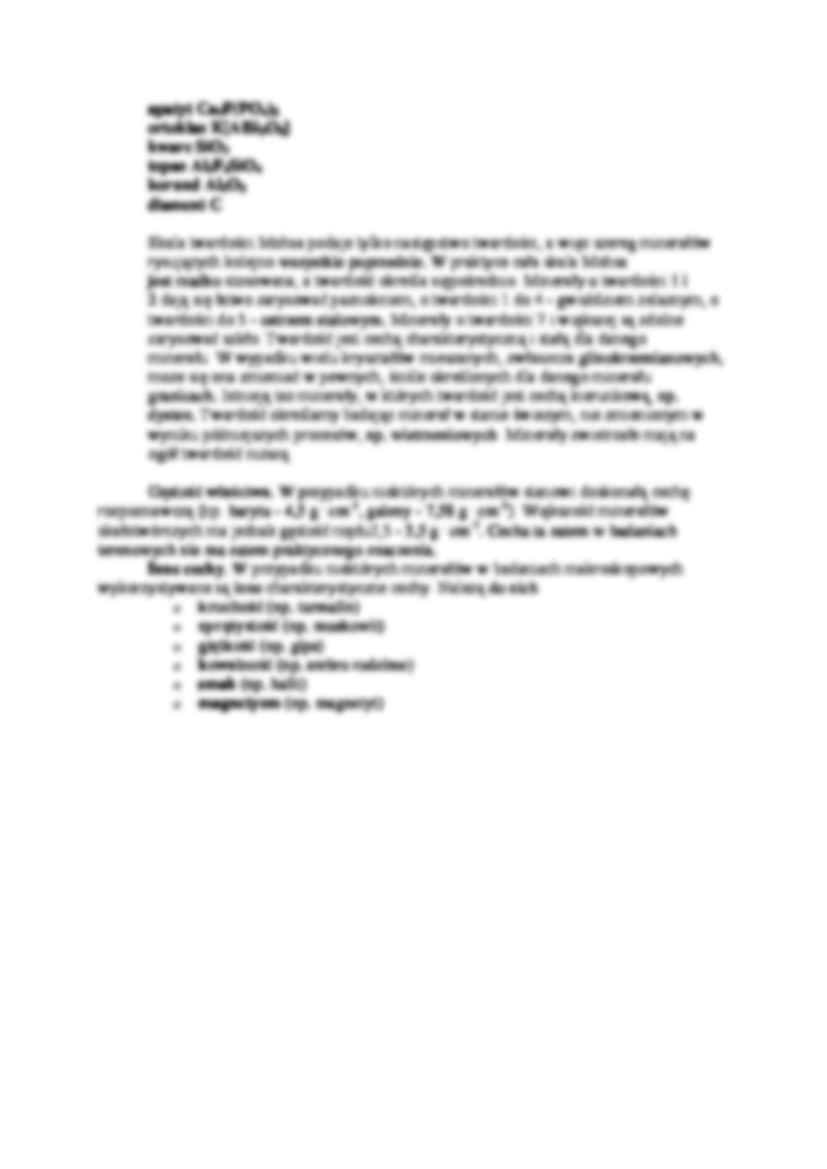 Właściwoćci markoskopowe minerałów - strona 3