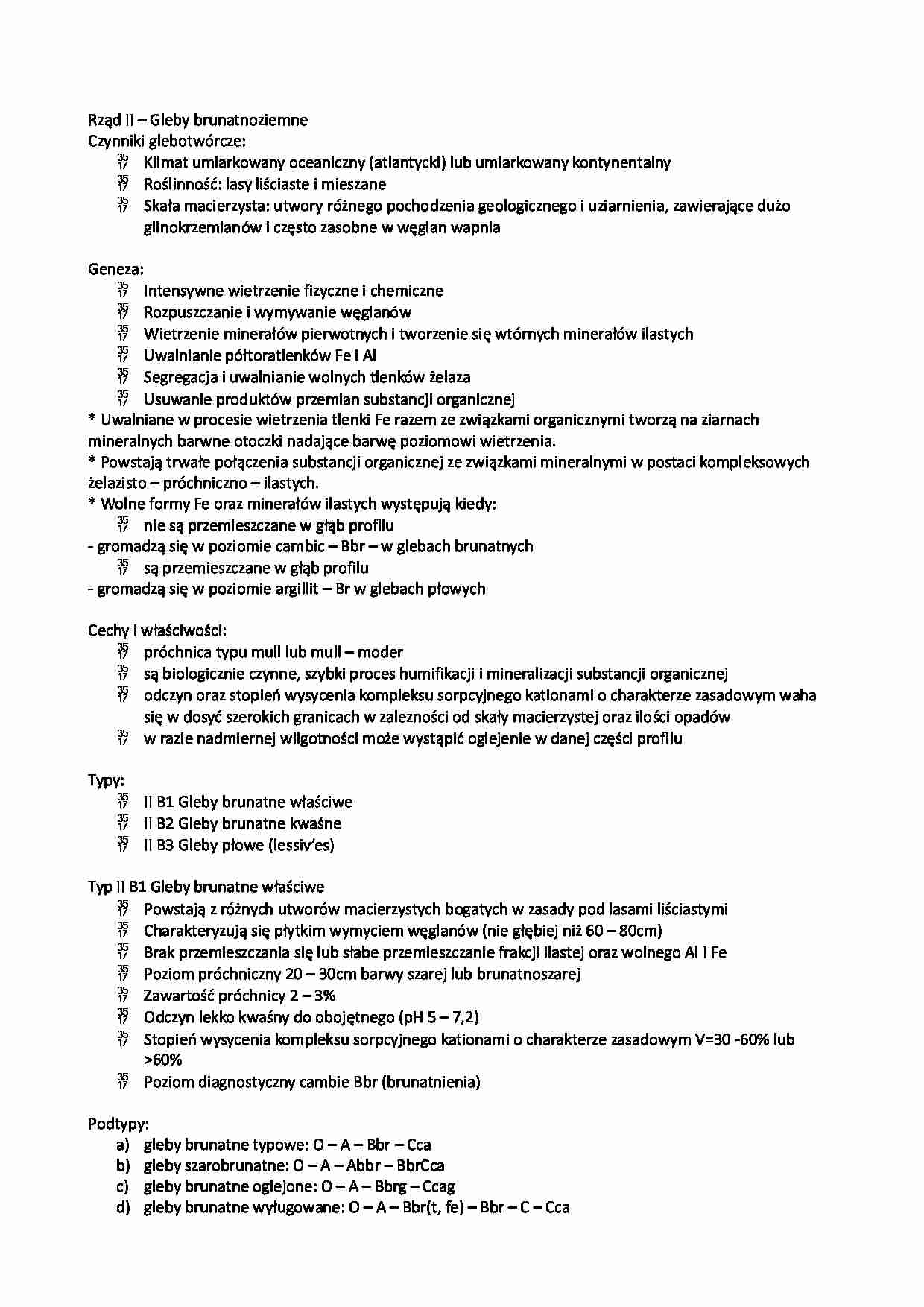 Gleboznawstwo - wykład 3 - strona 1