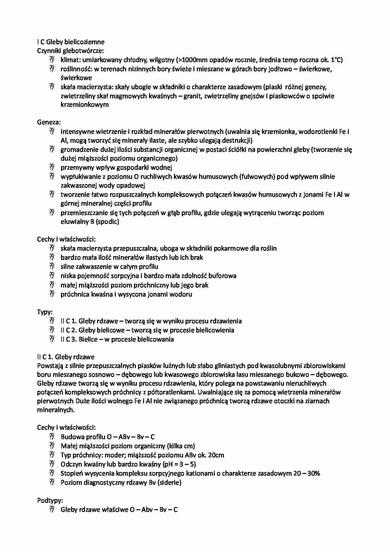 Gleboznawstwo - wykład 4 - strona 1
