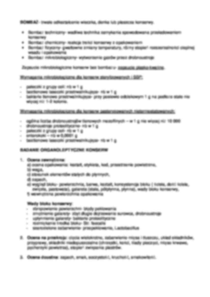 Badanie trwałości konserw - strona 2