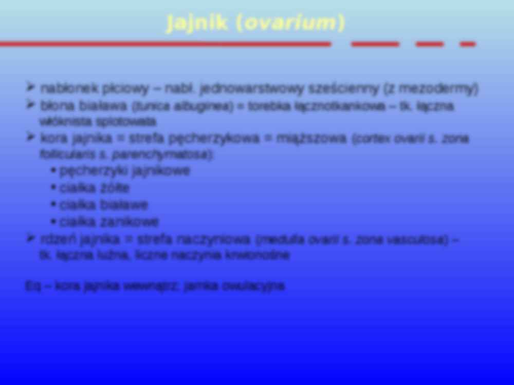 Układ rozrodczy żeński - strona 2