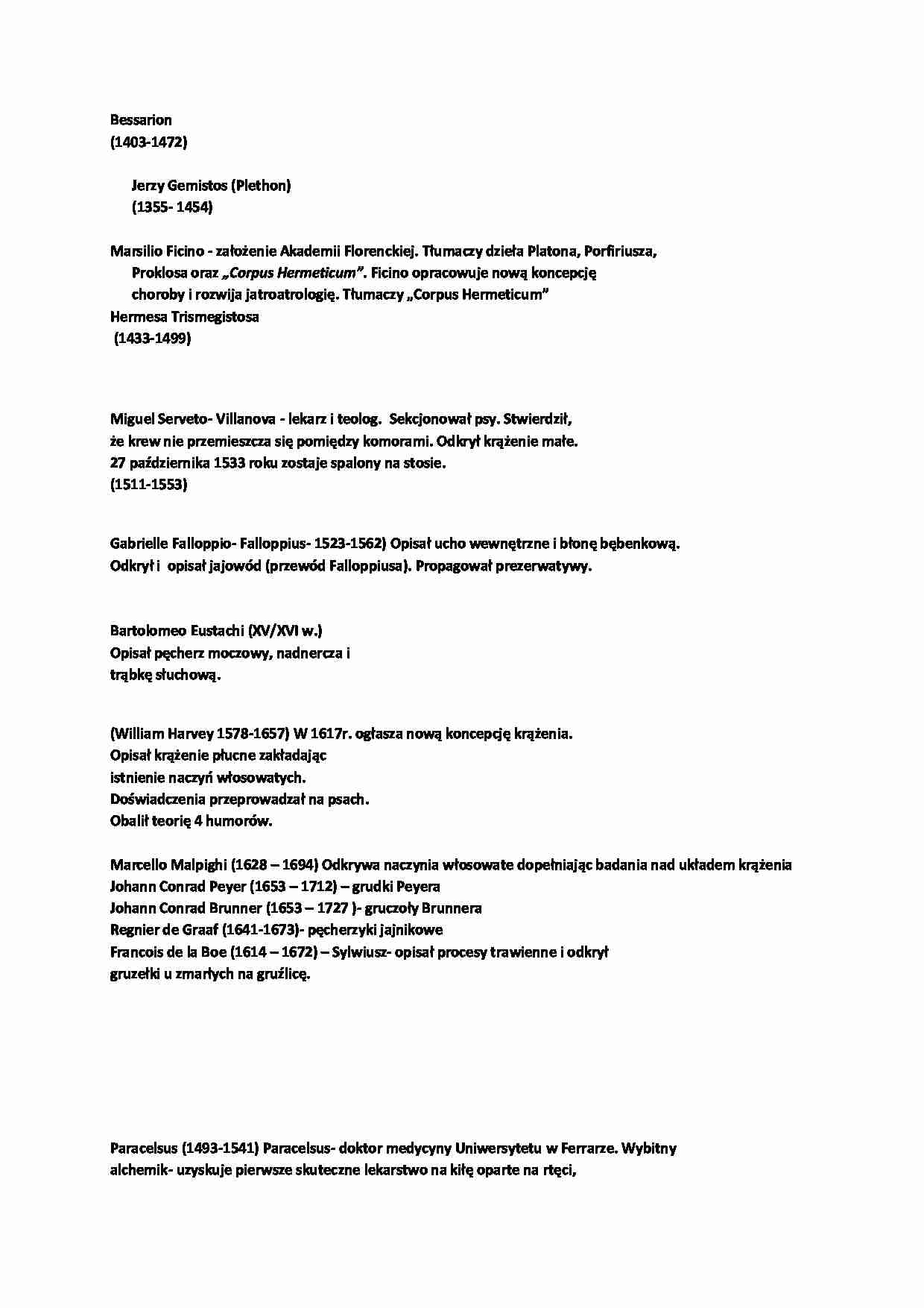 Historia weterynarii - wykład 1 - strona 1