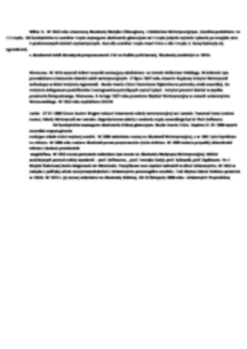 Historia weterynarii - wykład 3 - strona 2