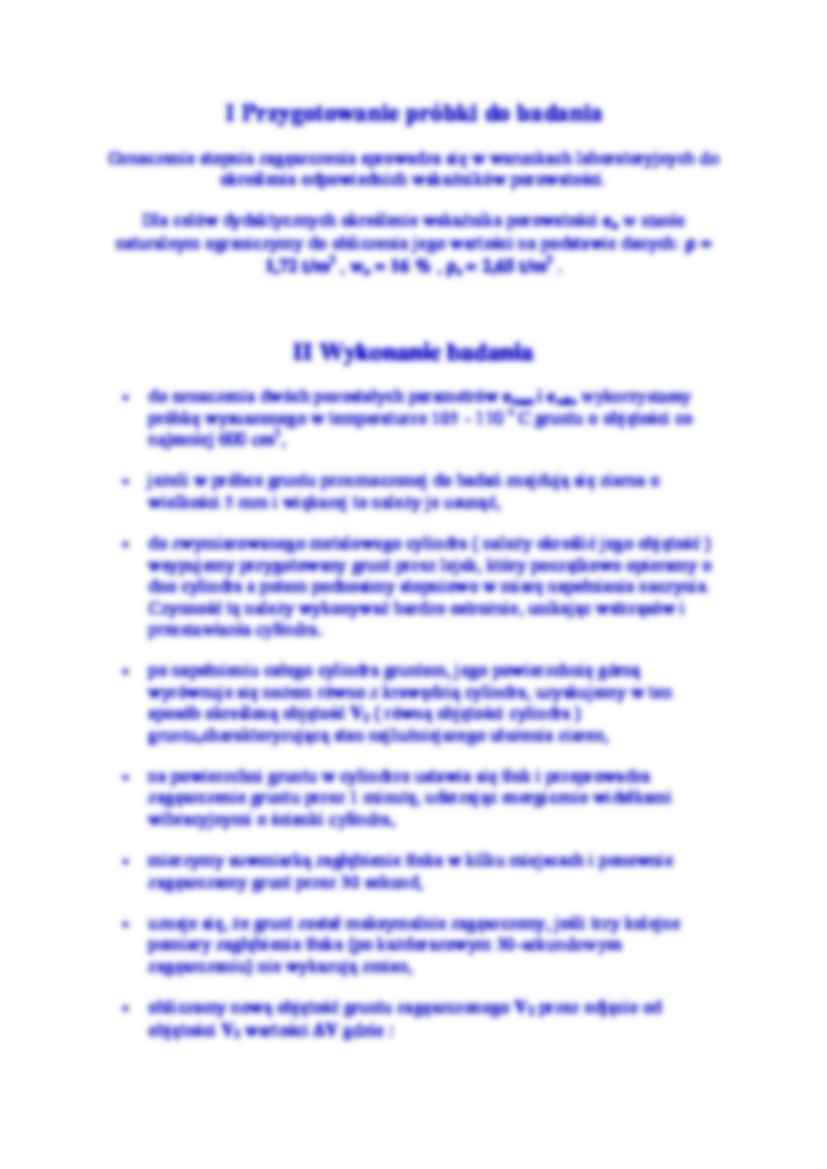 Wyznaczenie stopnia zagęszczenia gruntu - strona 3