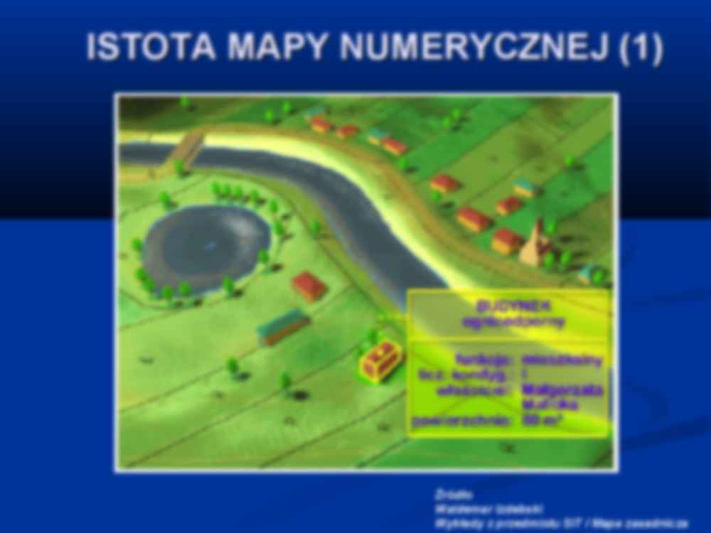 Wykład o mapach numerycznych - strona 2