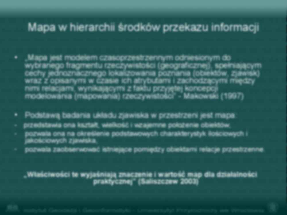 Metody kartograficzne - Mapa - strona 3