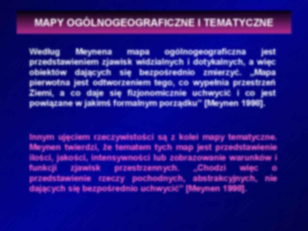 Odwzorowania karfograficzne na mapach tematycznych - strona 3
