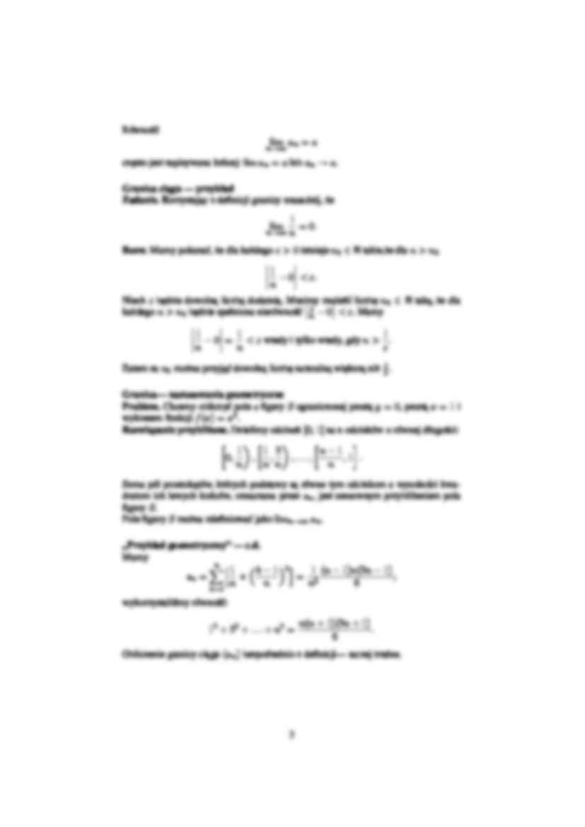 Ciągi liczbowe - wykład - strona 3