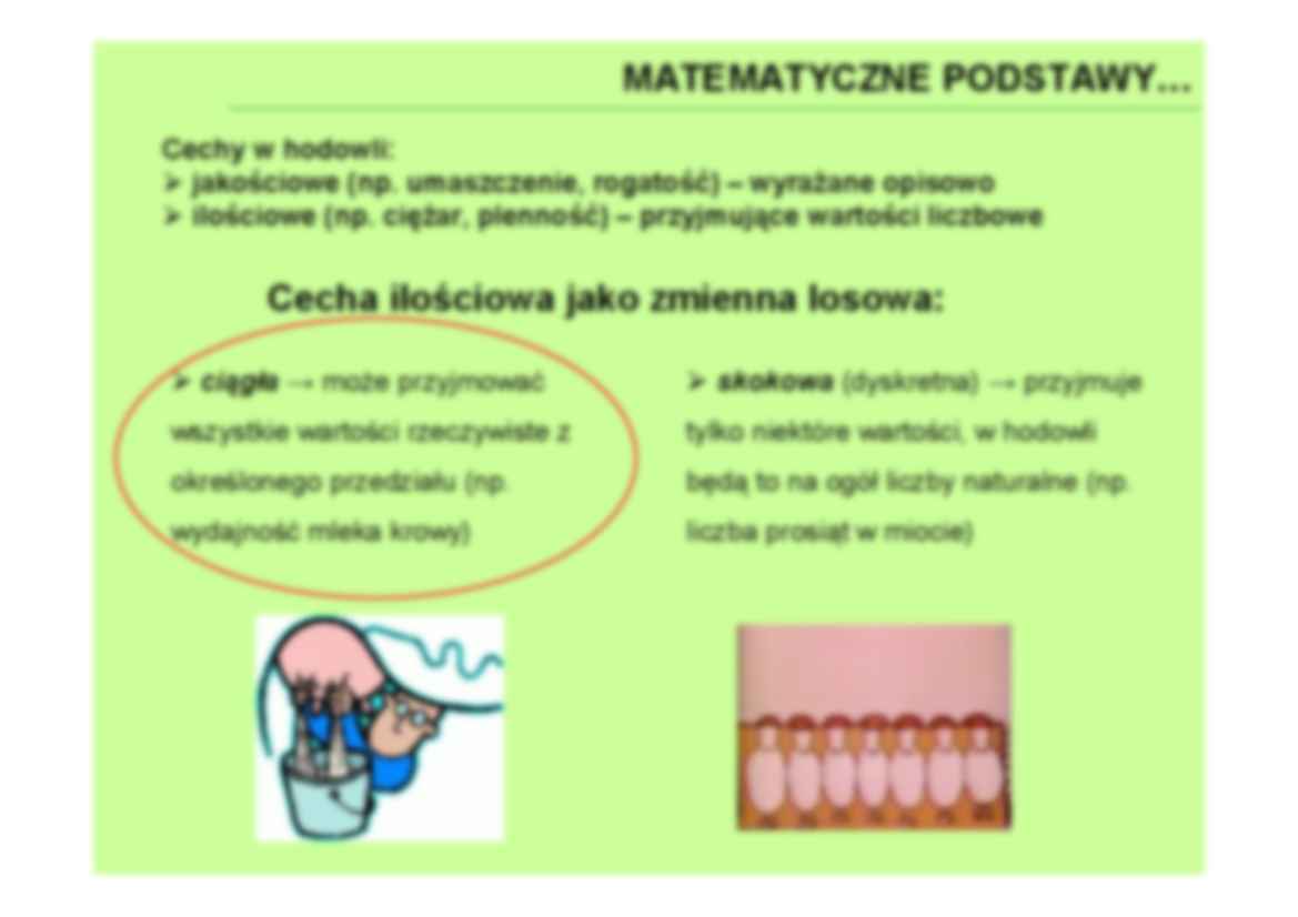 Metody hodowlane - Wykład 1 - strona 3