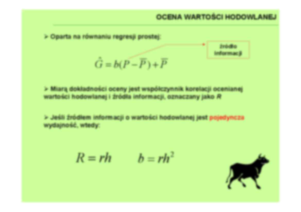 Metody hodowlane - Wykład 4 - strona 3