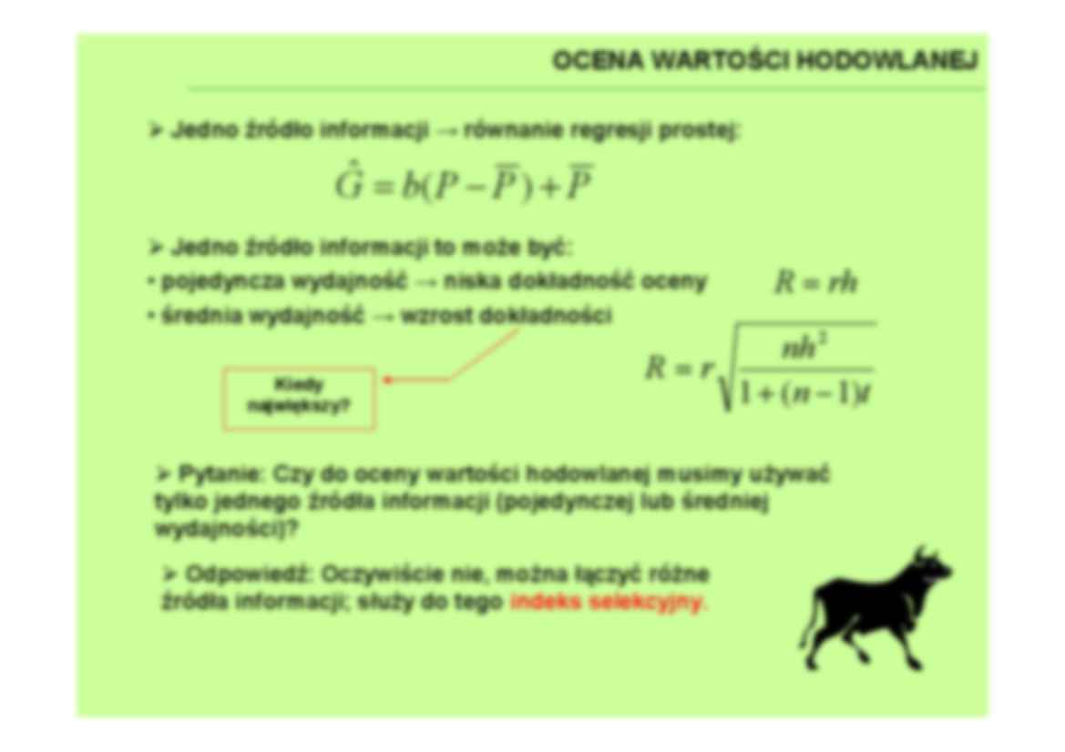 Metody hodowlane - Wykład 5 - strona 3