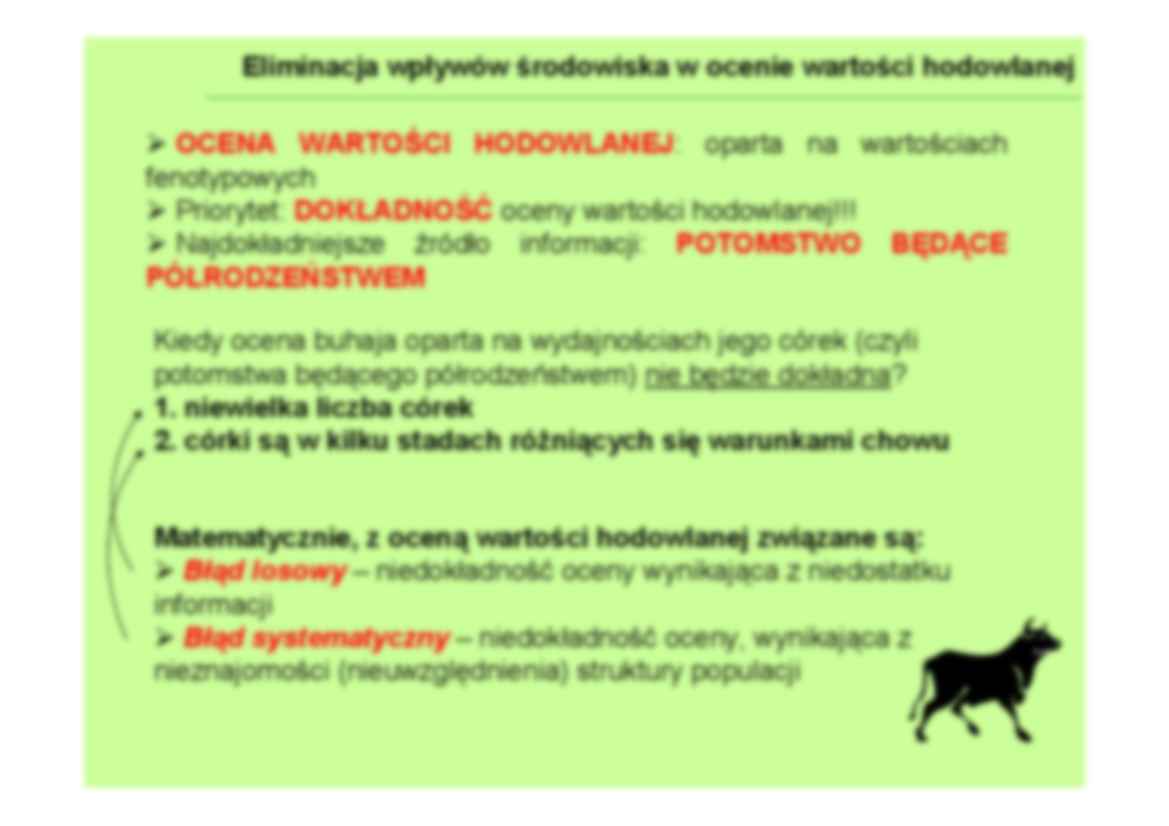 Metody hodowlane - Wykład 6 - strona 3