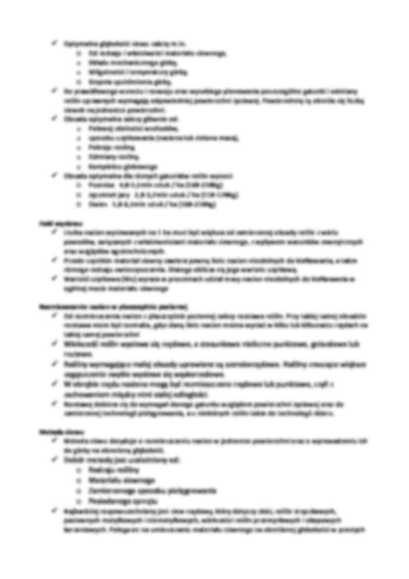 Przygotowanie materiału siewnego, paramtery siewu, najczęściej popełniane błędy - strona 2