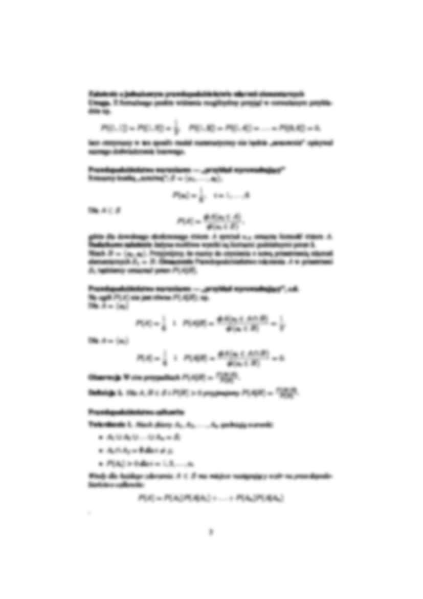 Podstawowe pojęcia rachunku prawdopodobieństwa - Wnioskowanie - strona 3