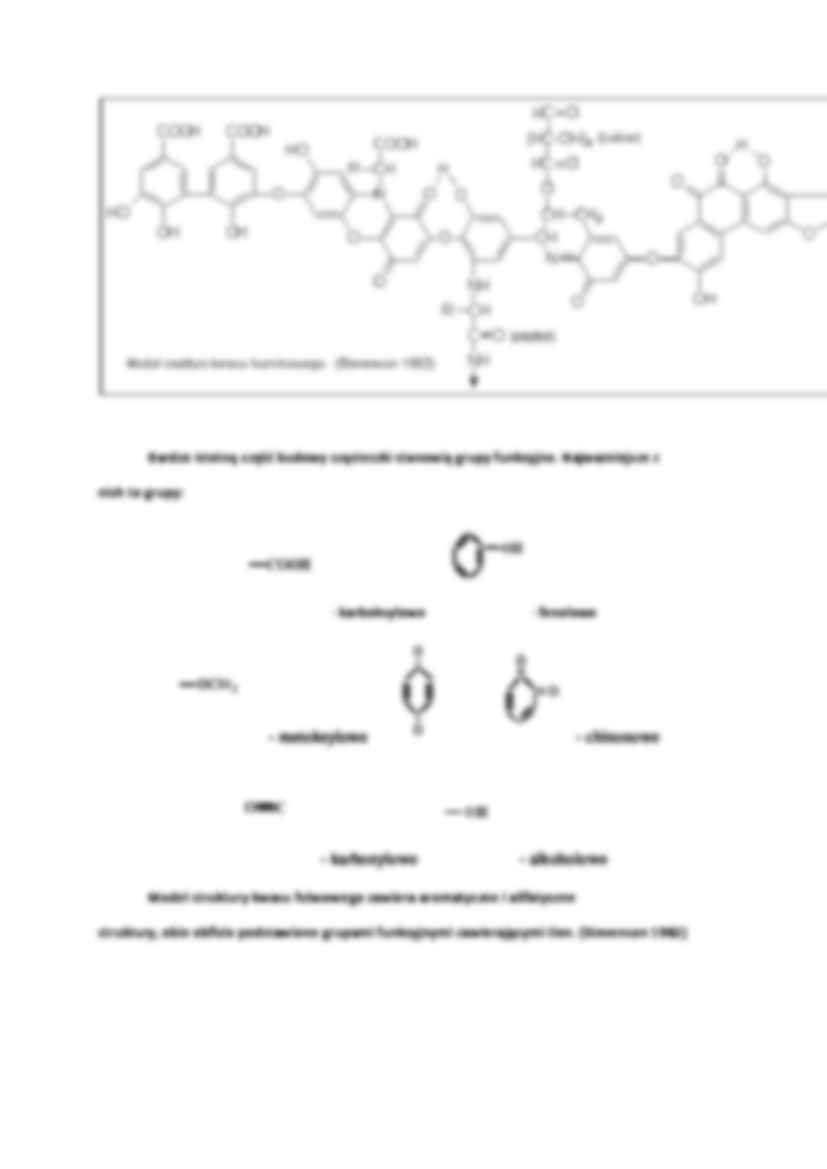 Charakterystyka swoistych związków próchnicznych - strona 3