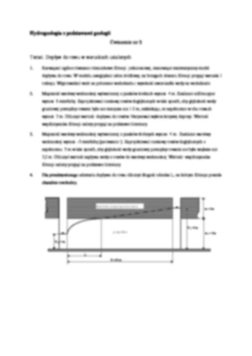 Hydrologia i hydrogeologia - notatki z ćwiczeń - strona 3