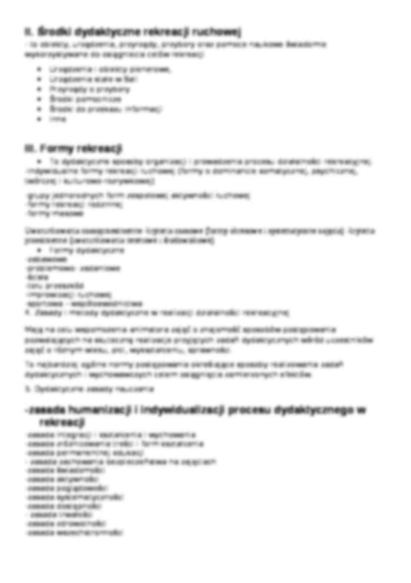 Metodyka rekreacji - strona 2