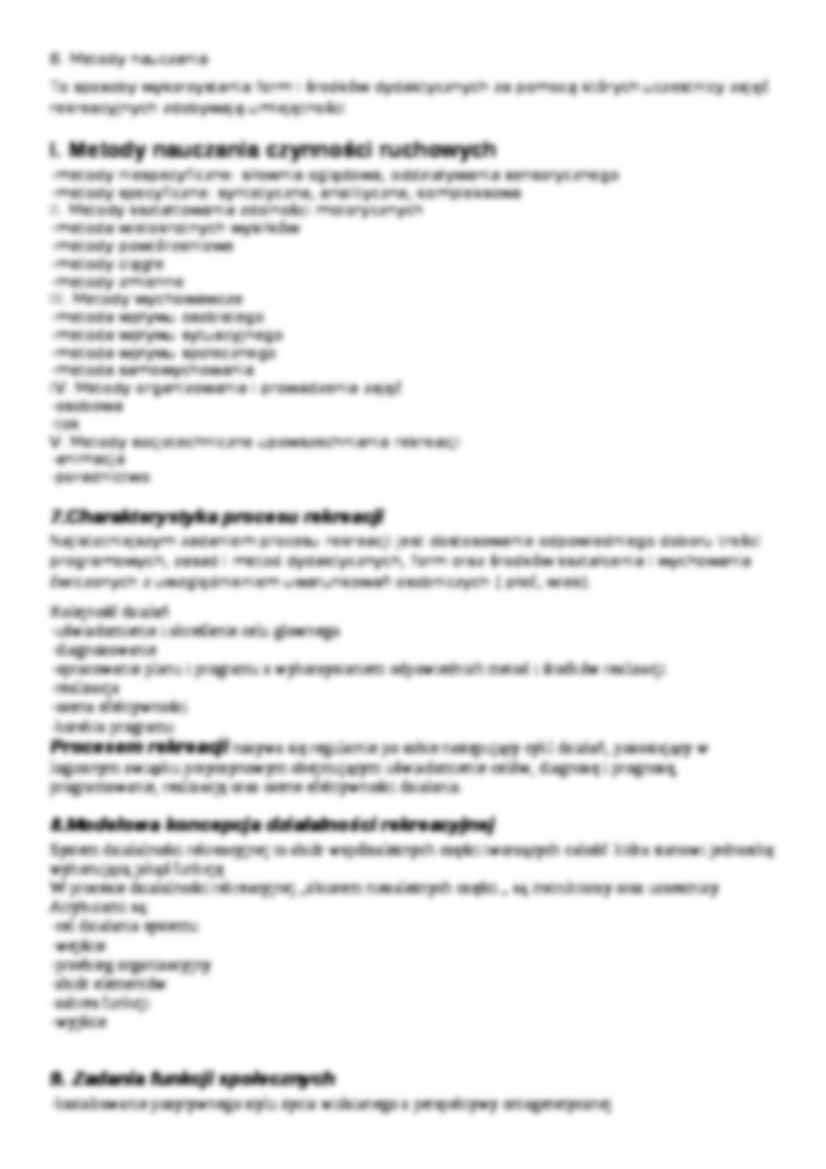 Metodyka rekreacji - strona 3