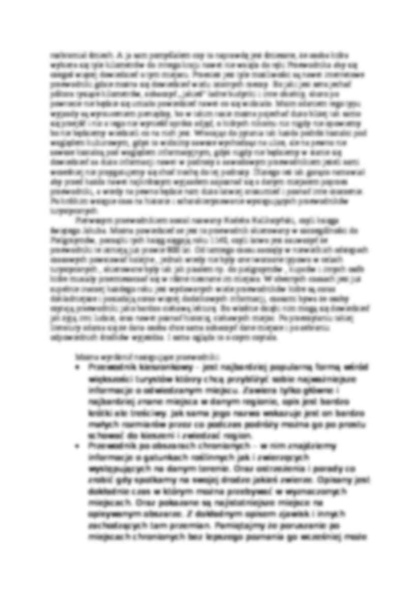 Przewodniki turystyczne źródłem wiedzy - strona 3