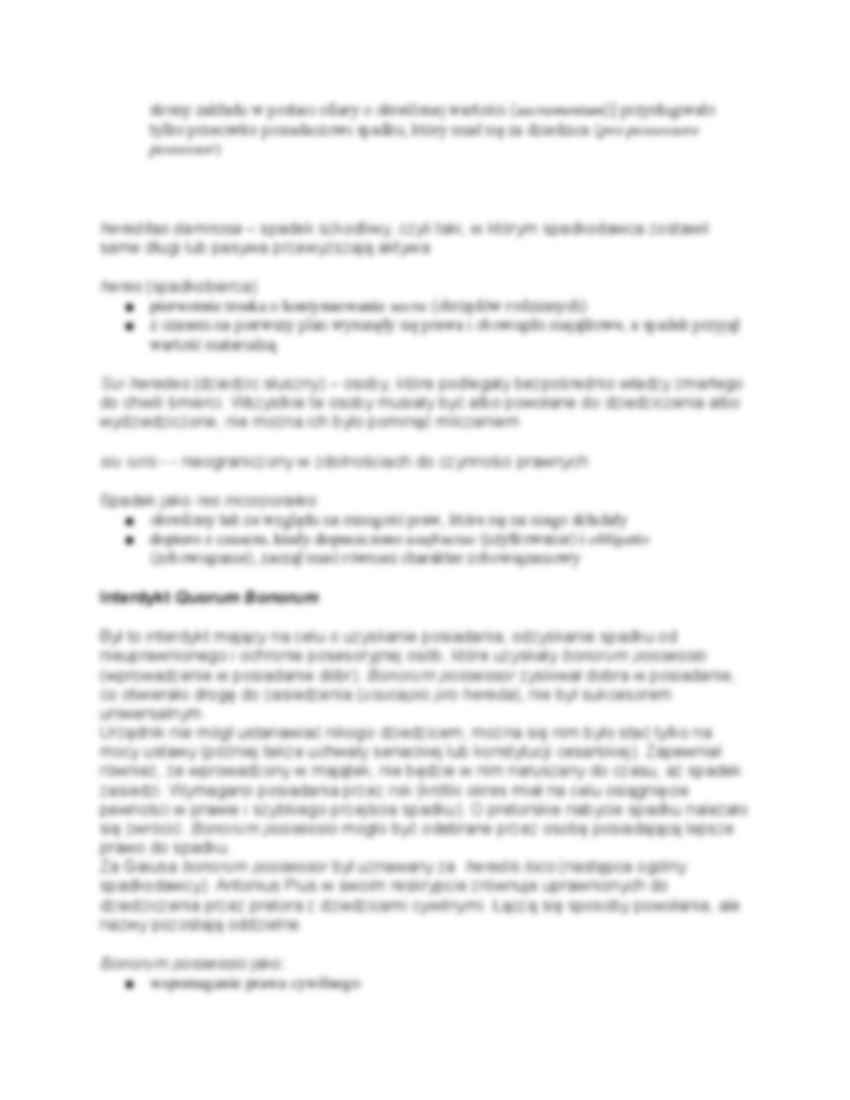 Prawo spadkowe - Hereditas Petitio  - strona 2