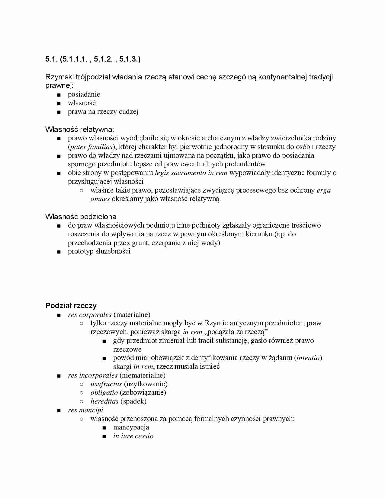 Własność, posiadanie - strona 1