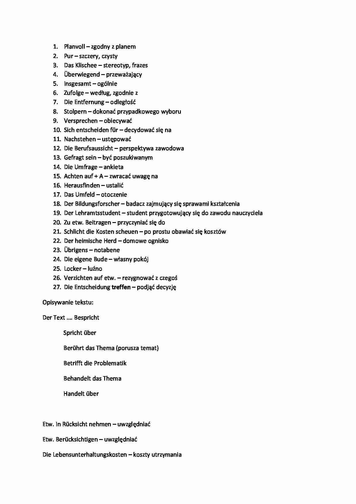 Letzte Ausfahrt Uni - strona 1