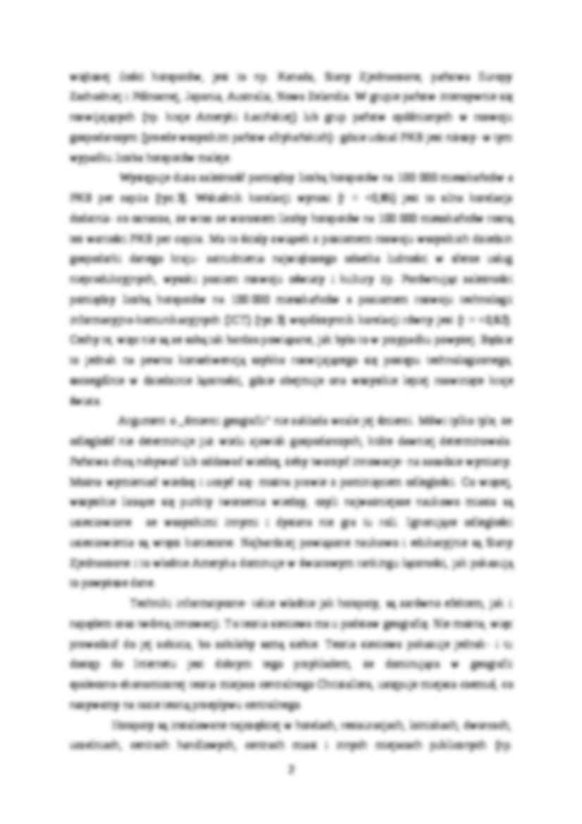 Nowe przestrzenie społeczno-ekonomiczne- kontekst globalny - strona 2