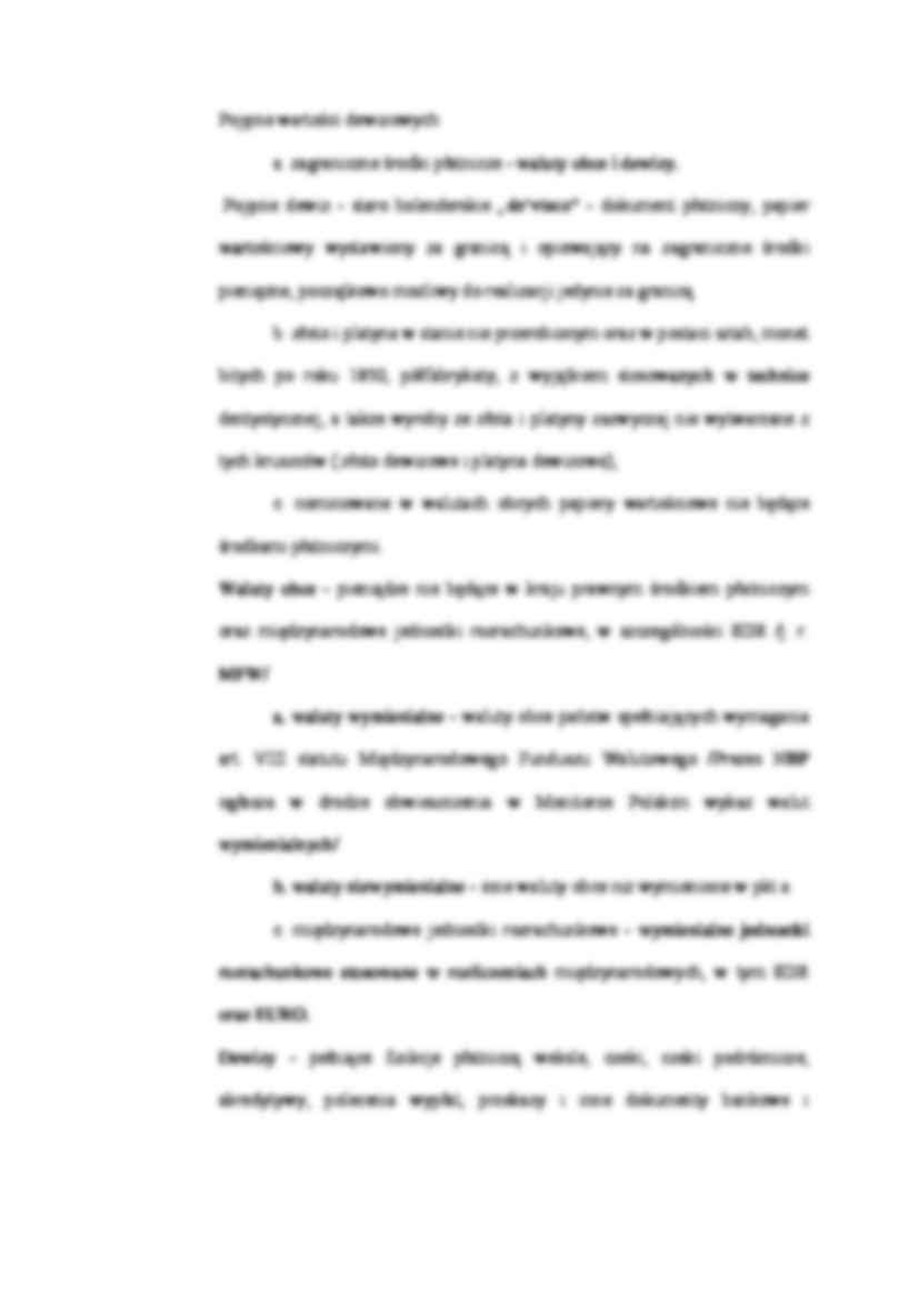 Prawo dewizowe - omówienie zagadnienia - strona 3