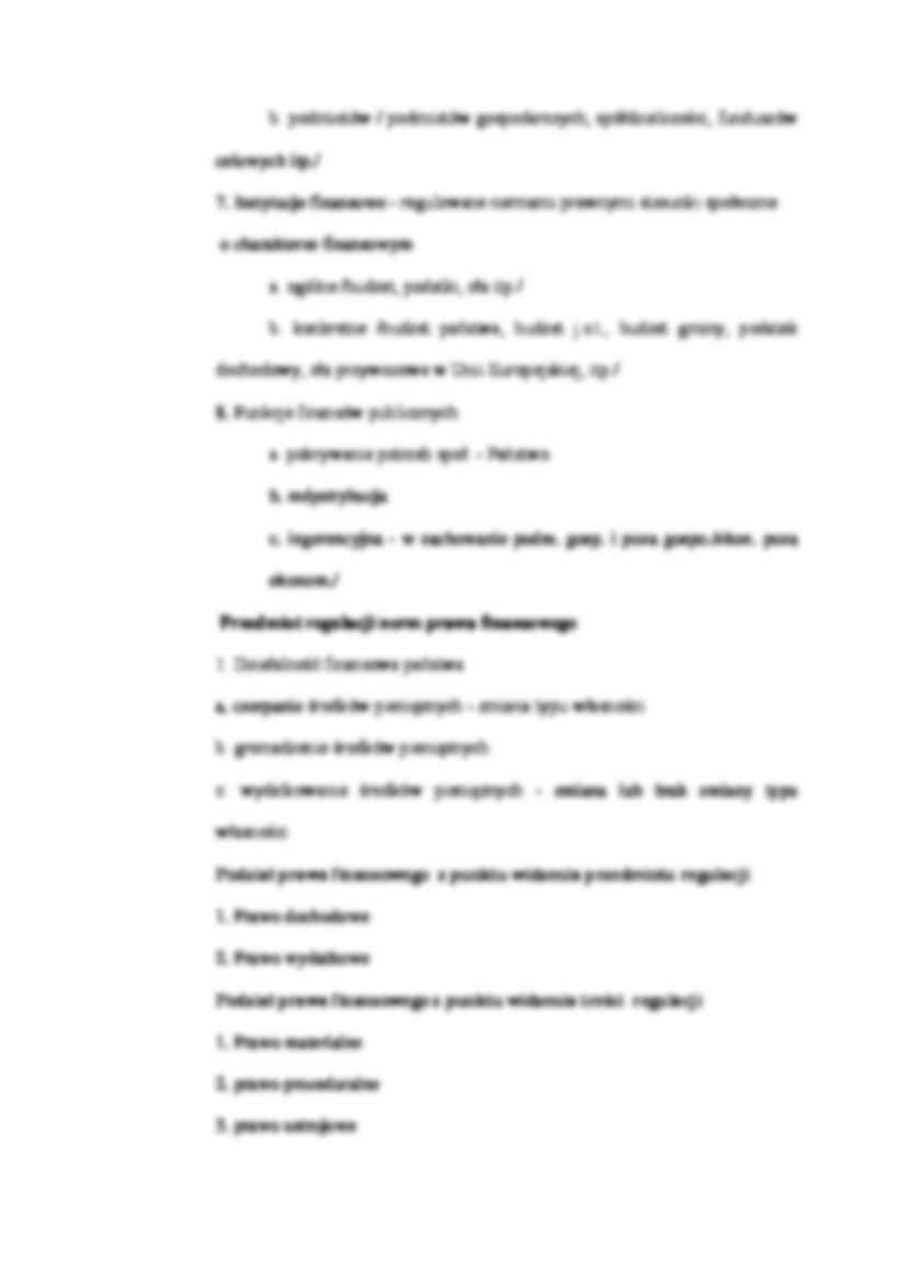 Prawo finansowe - zagadnienia ogólne - strona 2