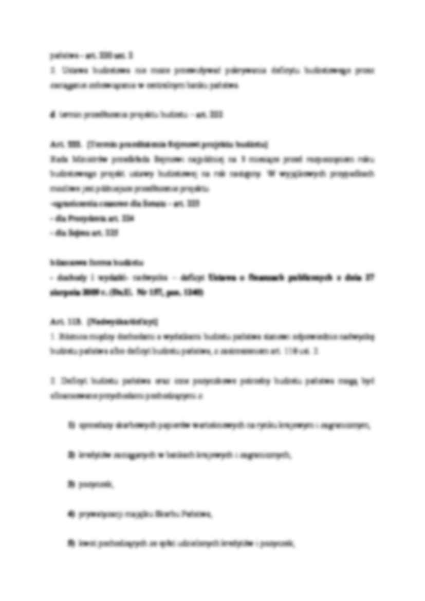 Ustawa budżetowa - system budżetowy - strona 3