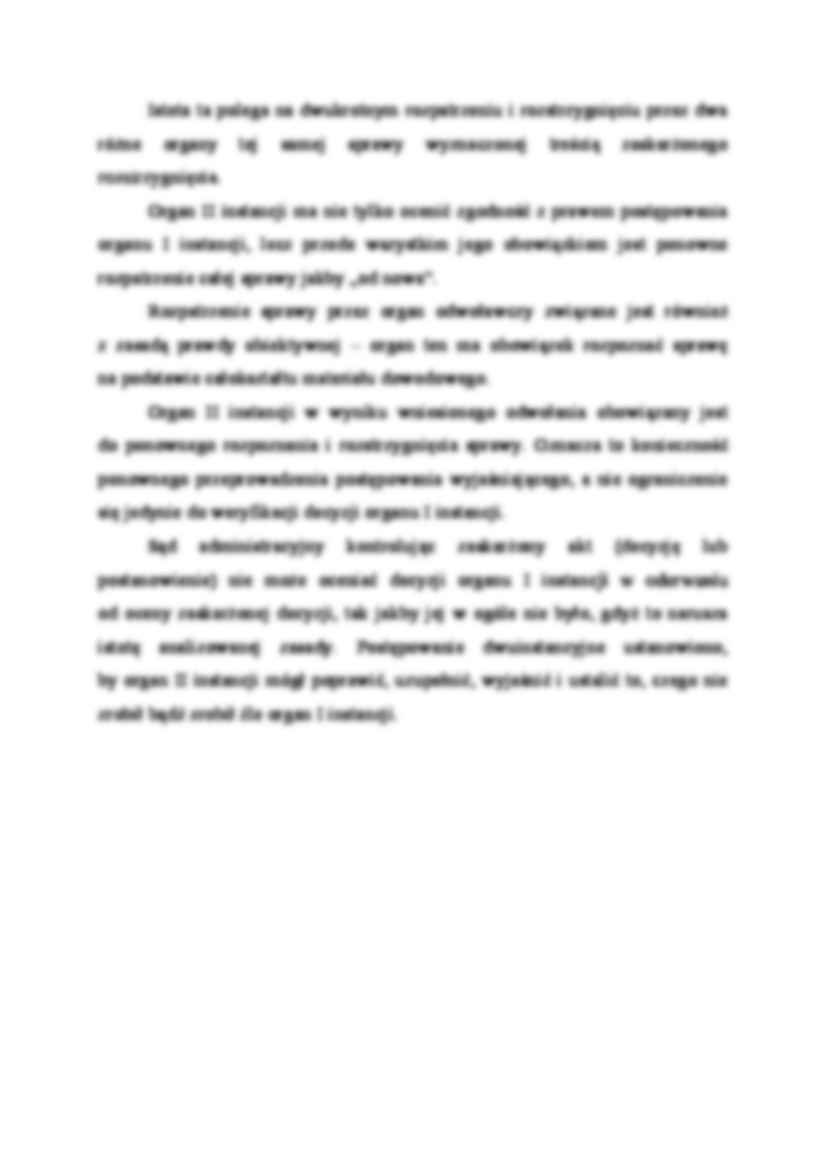 Zasada dwuinstancyjności organów administracji - strona 3