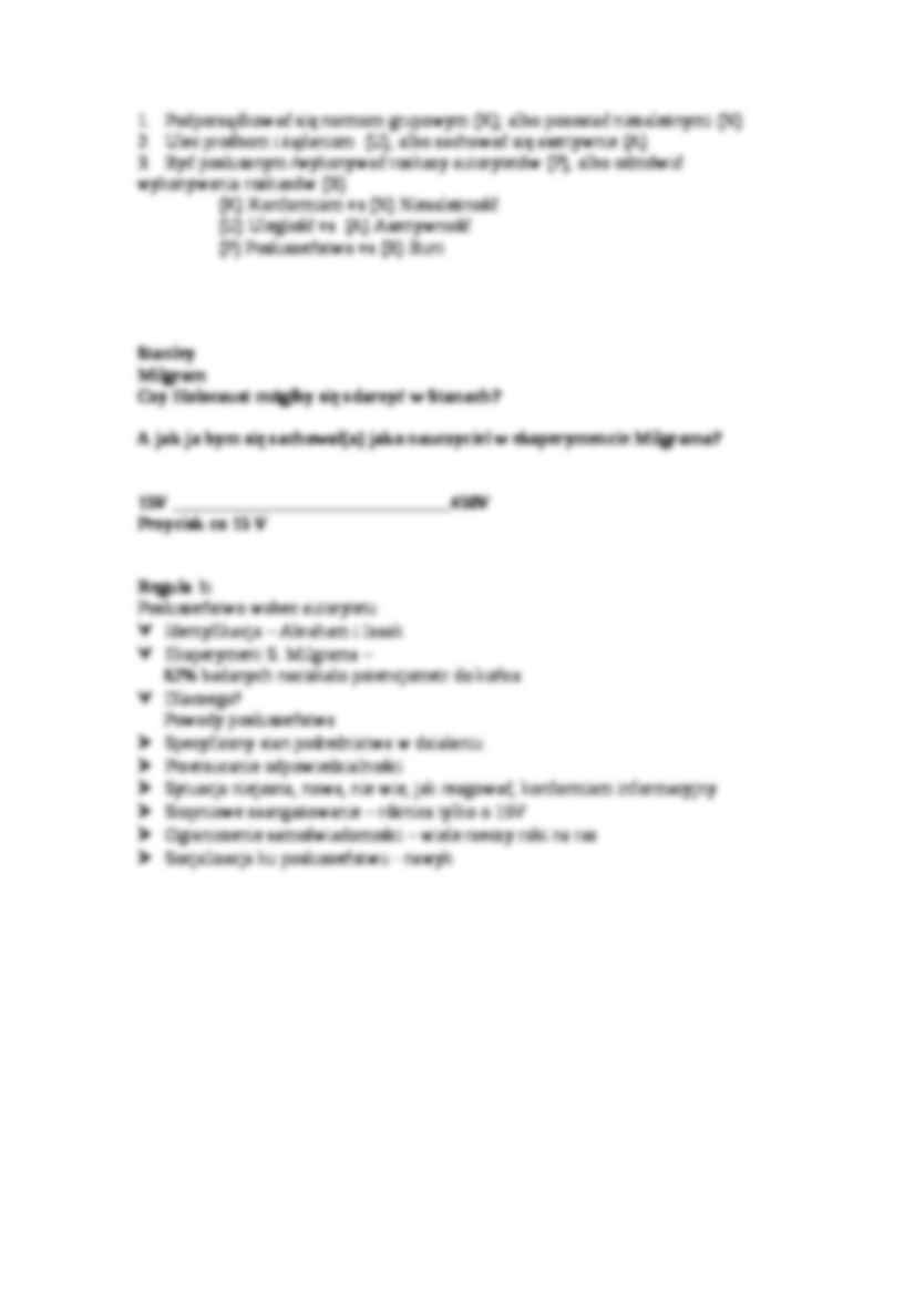 Oddziaływanie wpływu społecznego na człowieka - strona 2