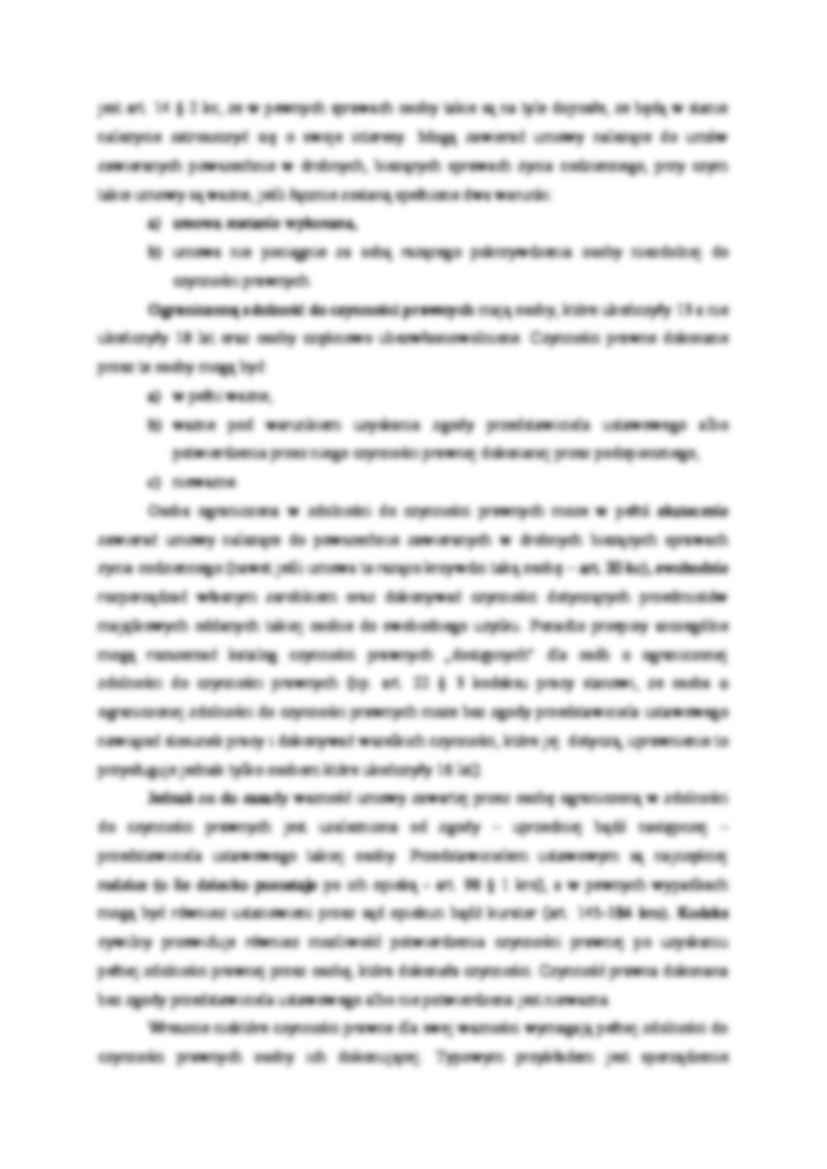 Podmioty prawa cywilnego - omówienie zagadnienia - strona 3