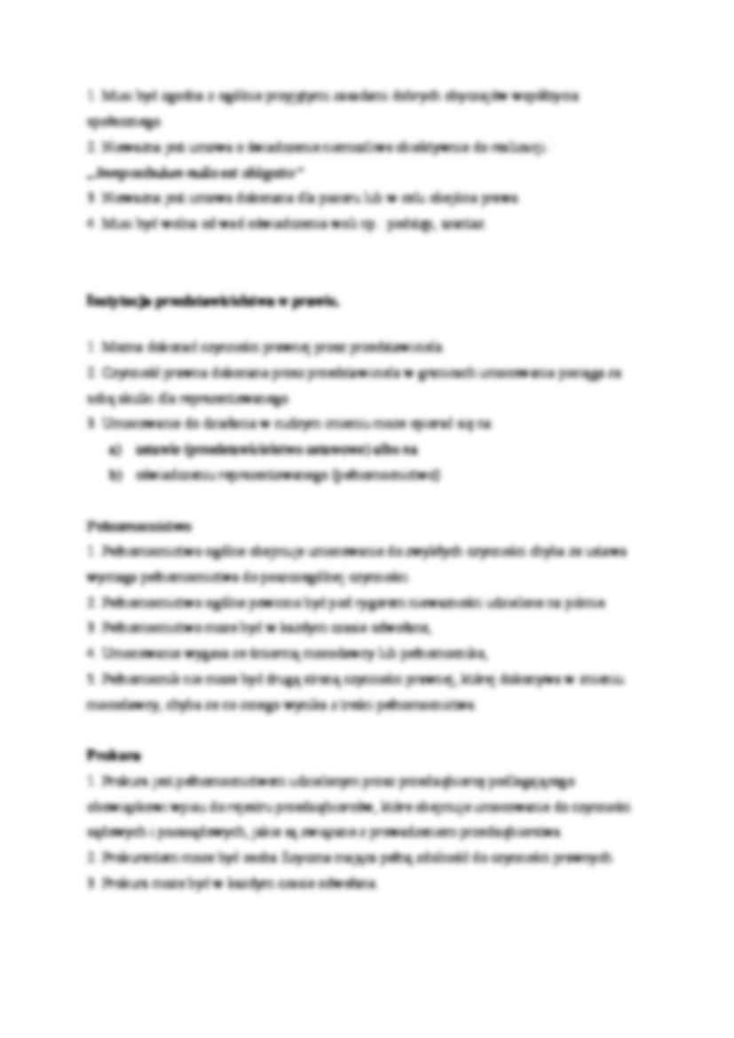 Podmiot i przedmiot stosunku prawnego - strona 3