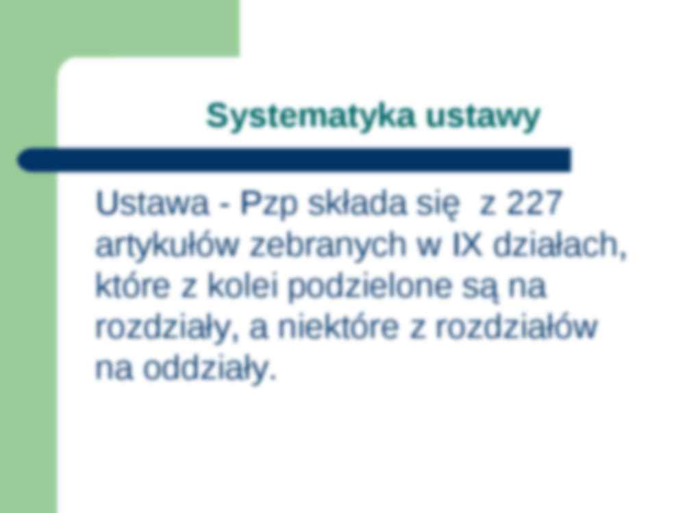 Prawo zamówień publicznych - charakterystyka ustawy - strona 3