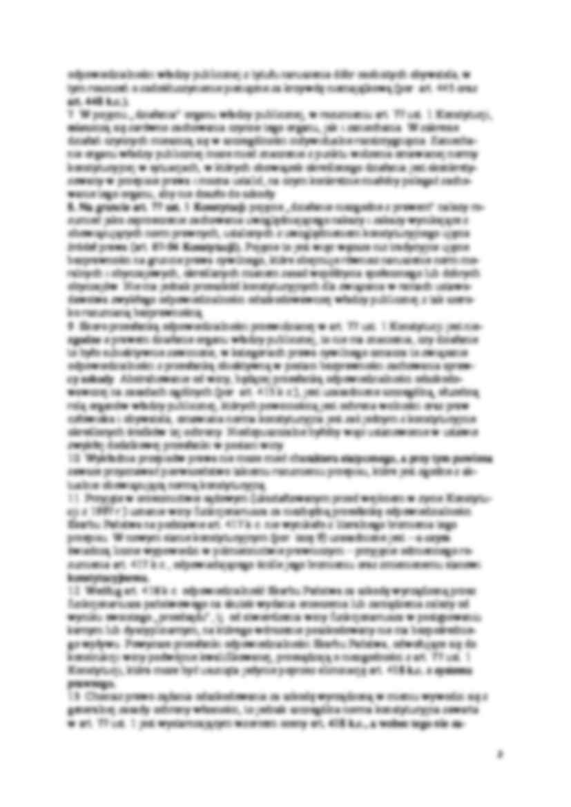 Odpowiedzialność odszkodowawcza państwa - strona 2
