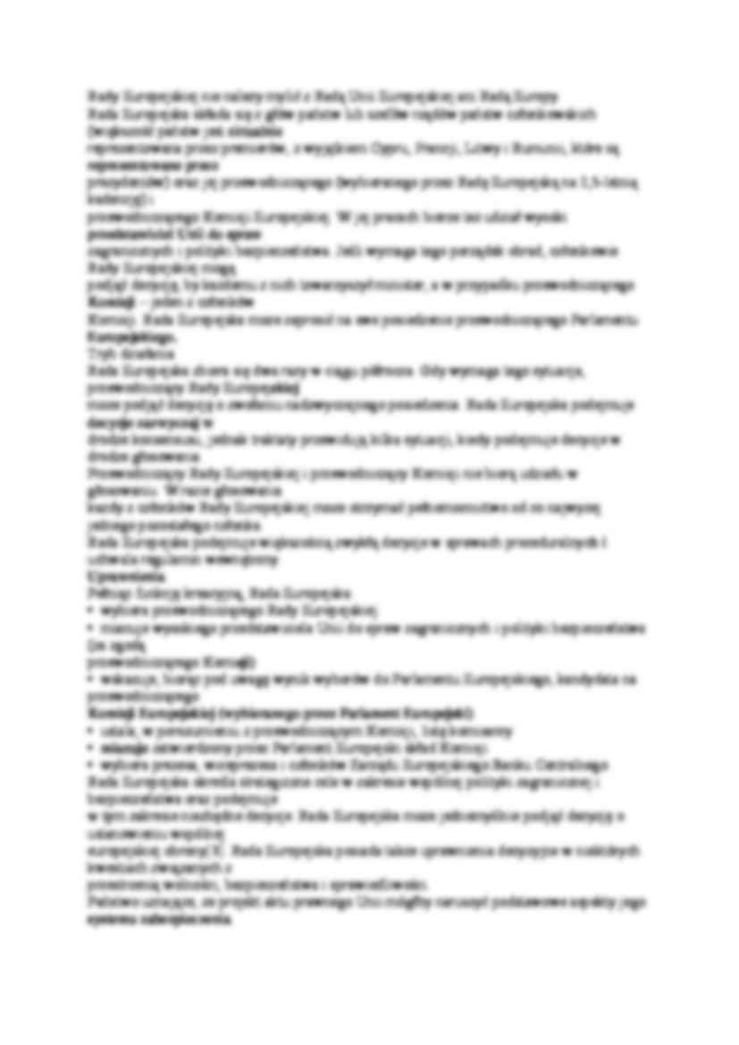 Rada Europejska - opracowanie - strona 3