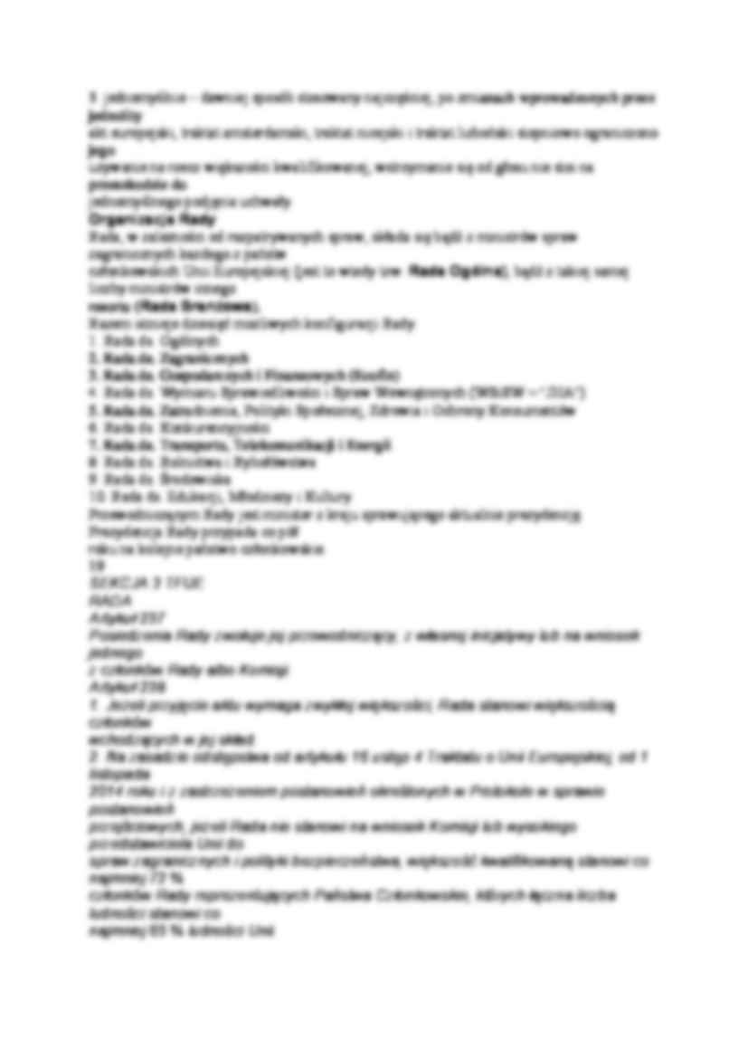 Rada Unii Europejskiej - Akt prawotwórczy - strona 3