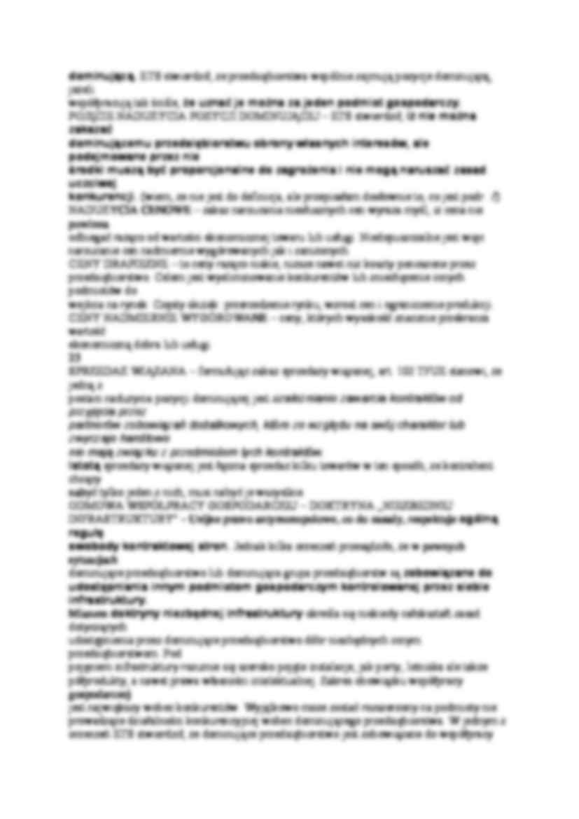 Nadużycie pozycji dominującej - strona 2