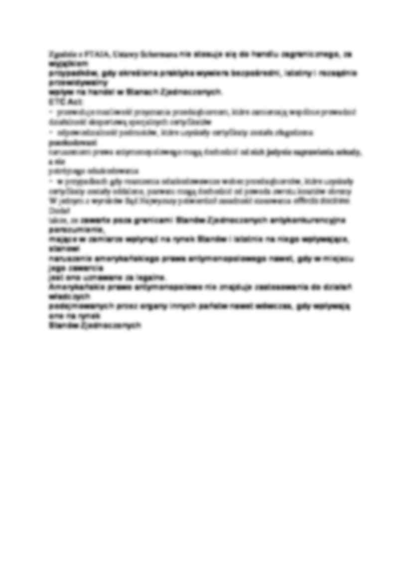 Zakres stosowania poszczególnych systemów prawa antymonopolowego - strona 3