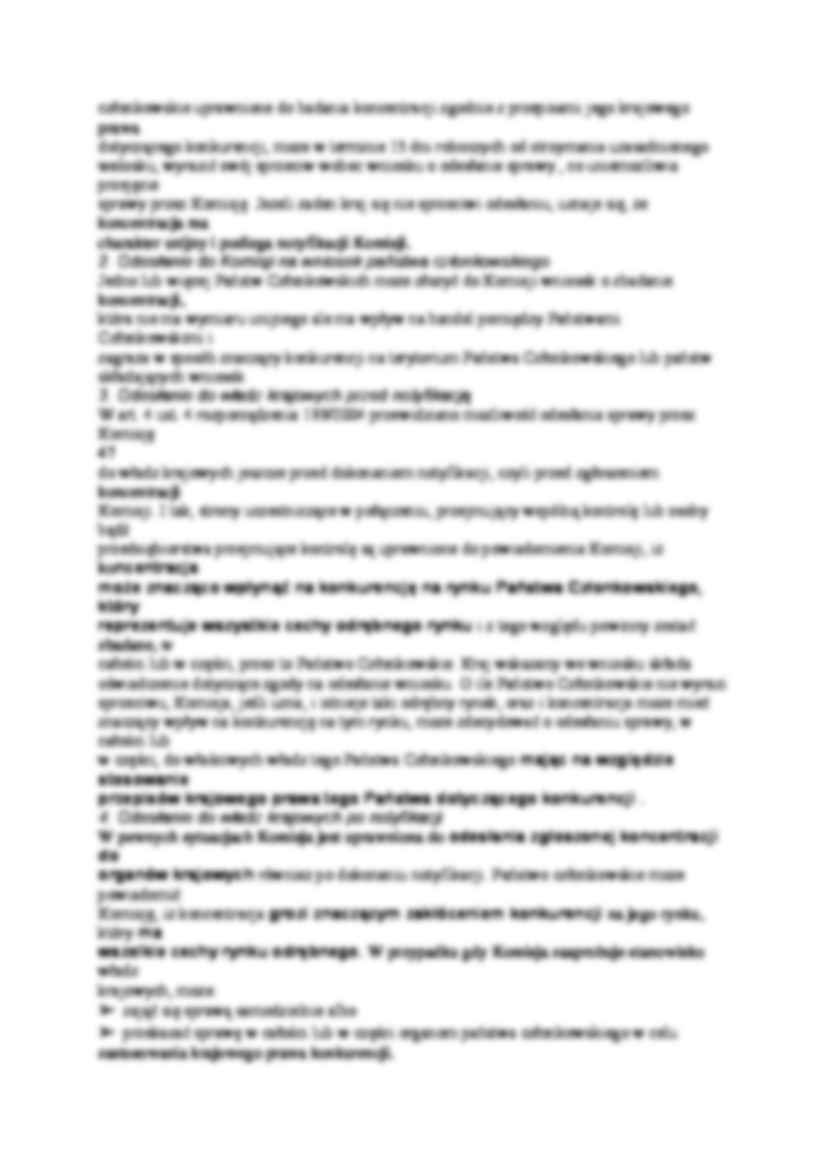 Zakres stosowania unijnego prawa antymonopolowego - strona 2