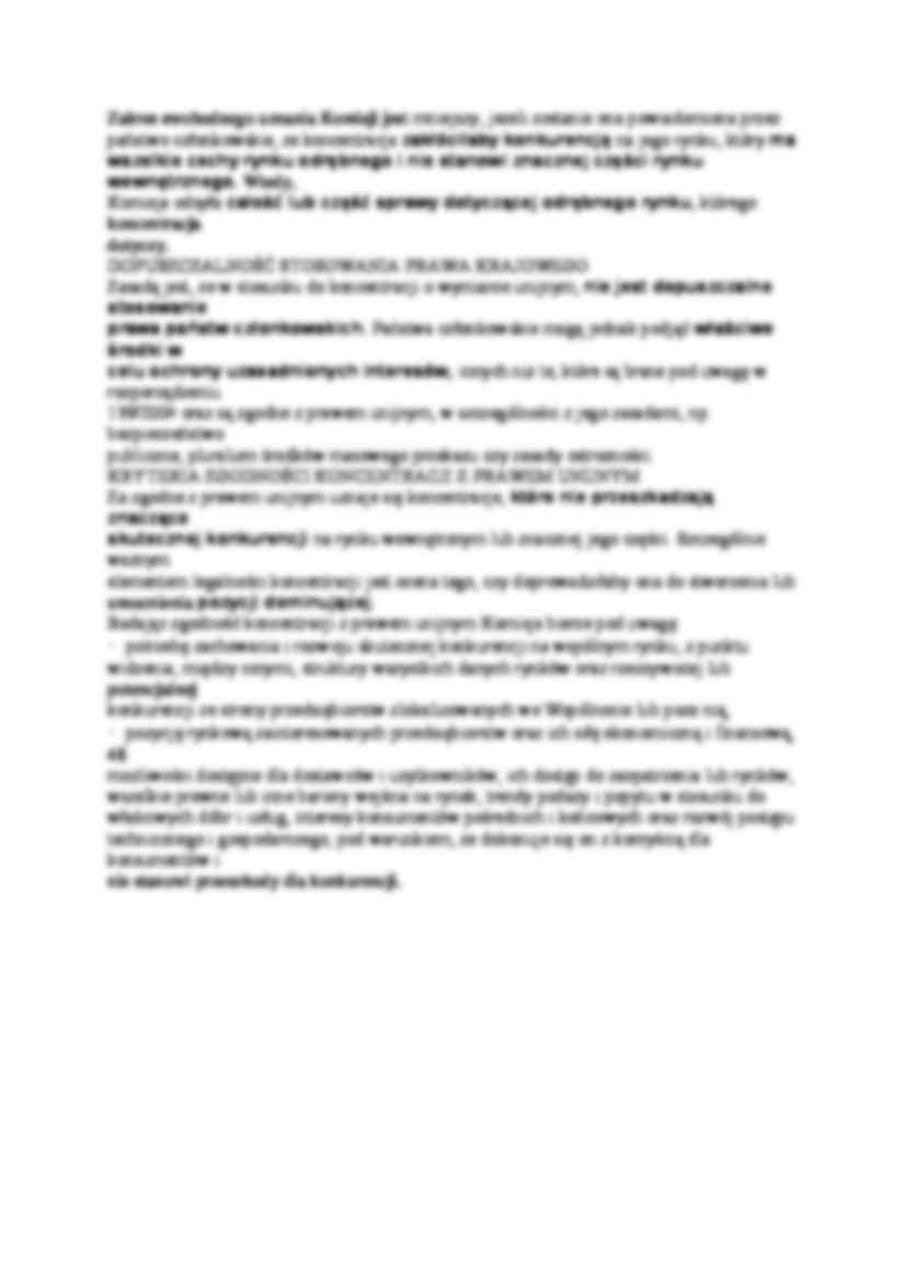 Zakres stosowania unijnego prawa antymonopolowego - strona 3