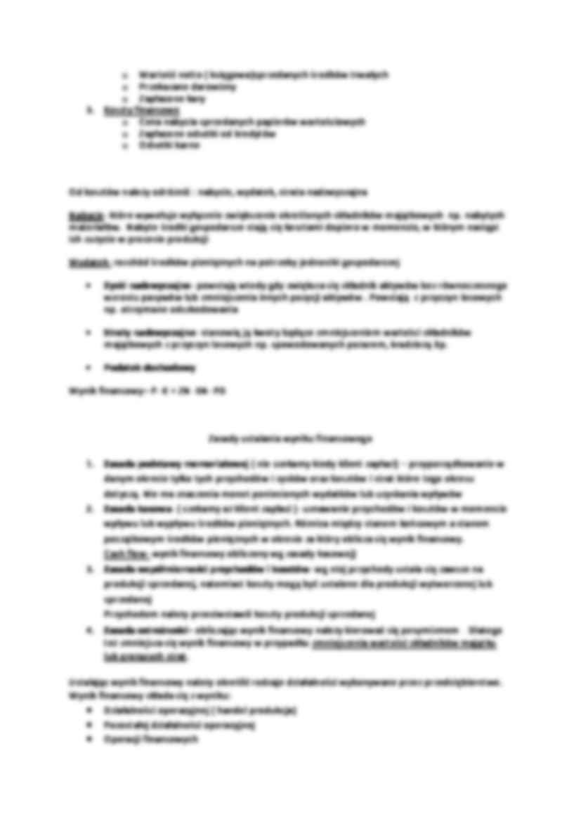 Konta wynikowe i wynik finansowy - strona 2