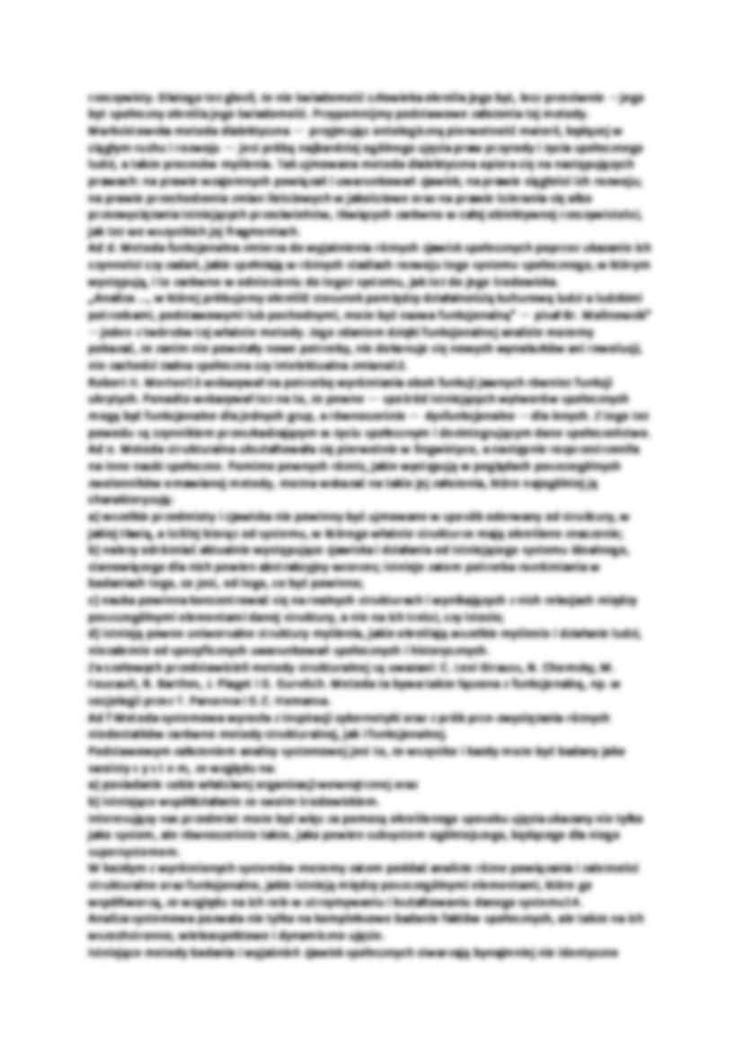 Typy wyjaśnień faktów społecznych - strona 2