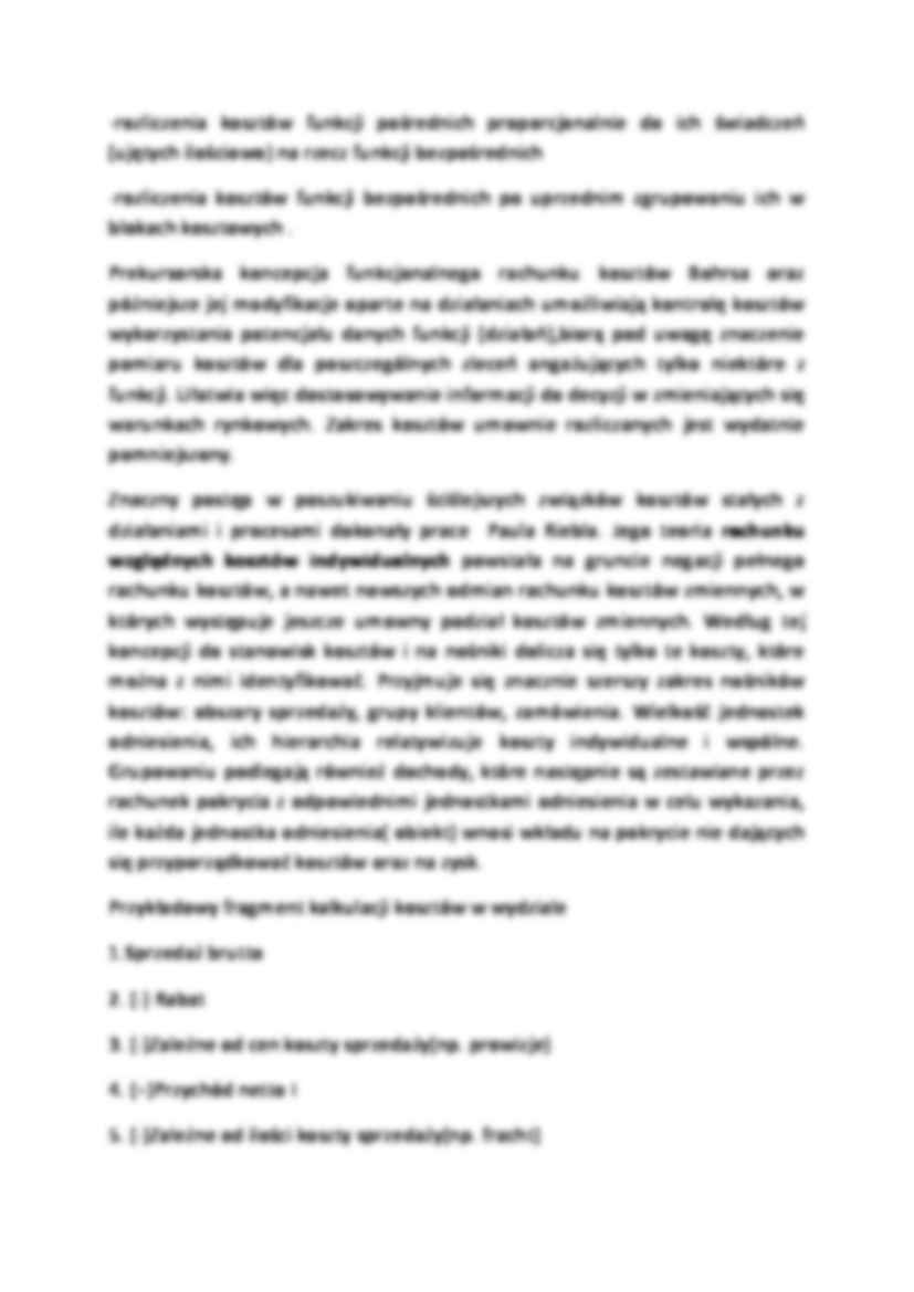 Koncepcje kosztów - strona 3